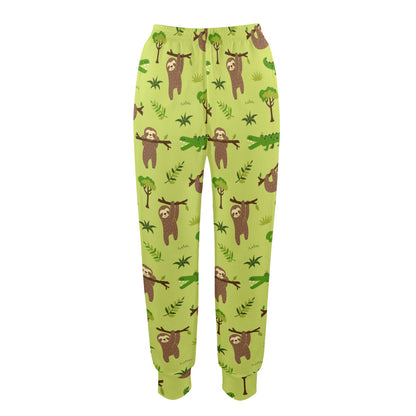 Alligator Pattern Print Design 04 Women's Casual Track Pants