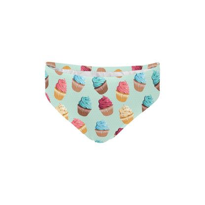 Cupcake Pattern Print Design 01 Men's Swimming Briefs