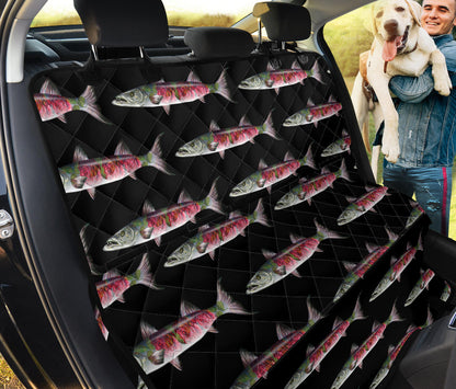 Barracuda Pattern Print Design 02 Rear Dog Car Seat Cover Hammock