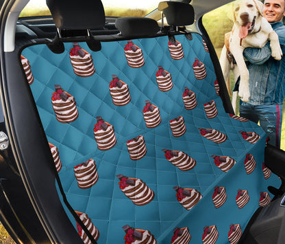 Pancake Pattern Print Design A03 Rear Dog Car Seat Cover Hammock
