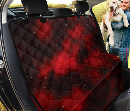 Nebula Pattern Print Design A03 Rear Dog Car Seat Cover Hammock
