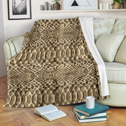Python Pattern Print Design A02 Premium Blanket