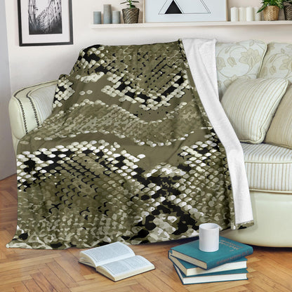 Python Pattern Print Design A04 Premium Blanket
