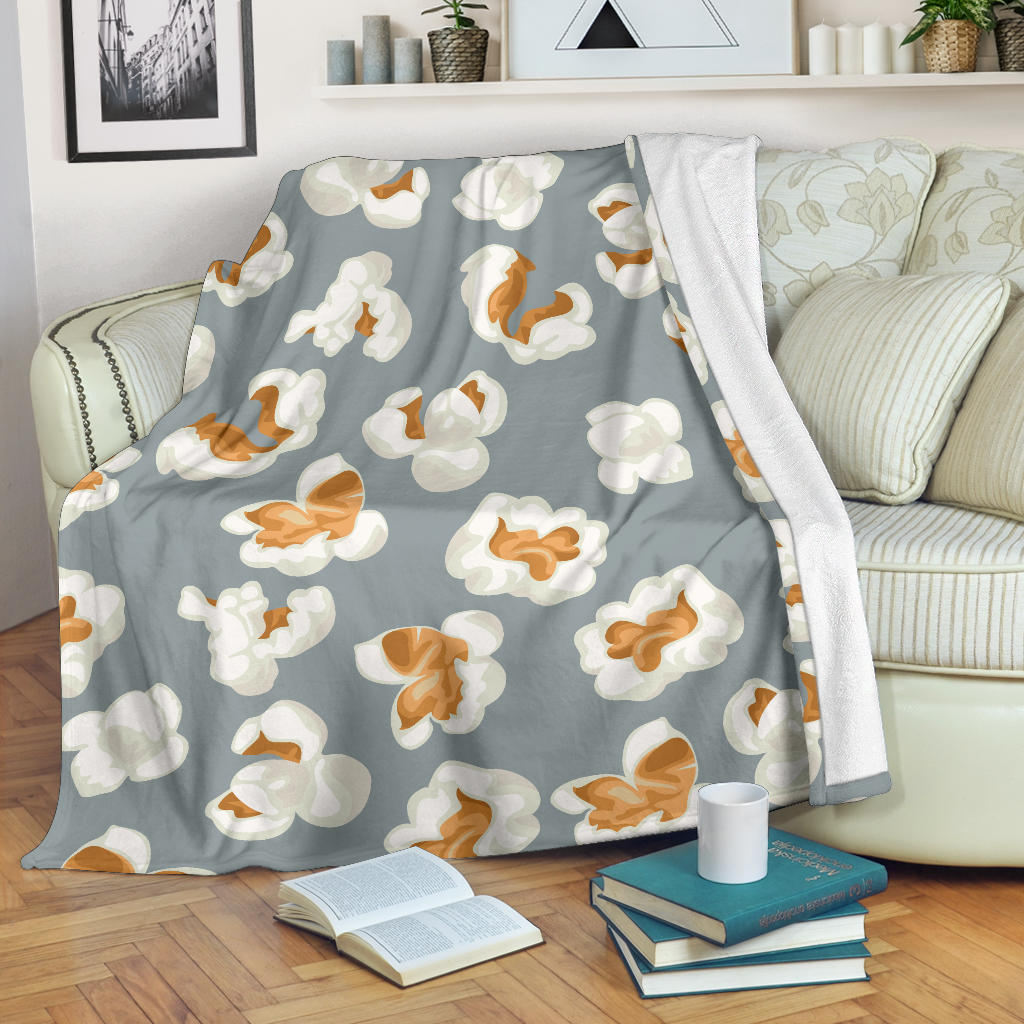 Popcorn Pattern Print Design A05 Premium Blanket