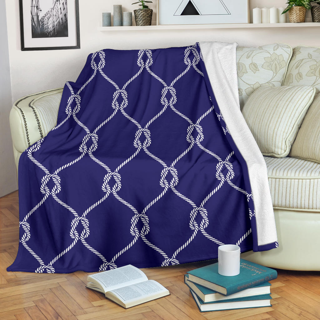 Rope Pattern Print Design A03 Premium Blanket