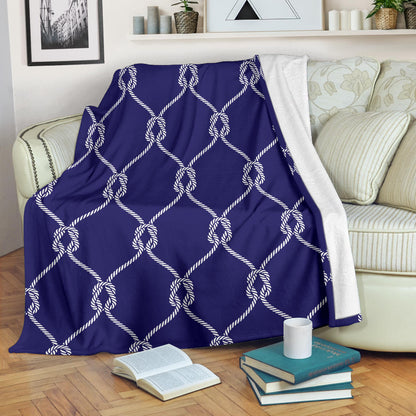 Rope Pattern Print Design A03 Premium Blanket