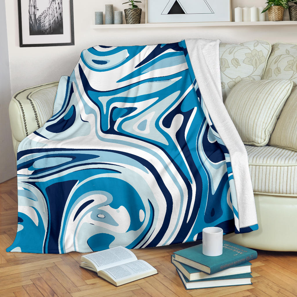 Liquid Pattern Print Design 05 Premium Blanket