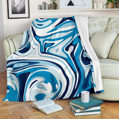 Liquid Pattern Print Design 05 Premium Blanket