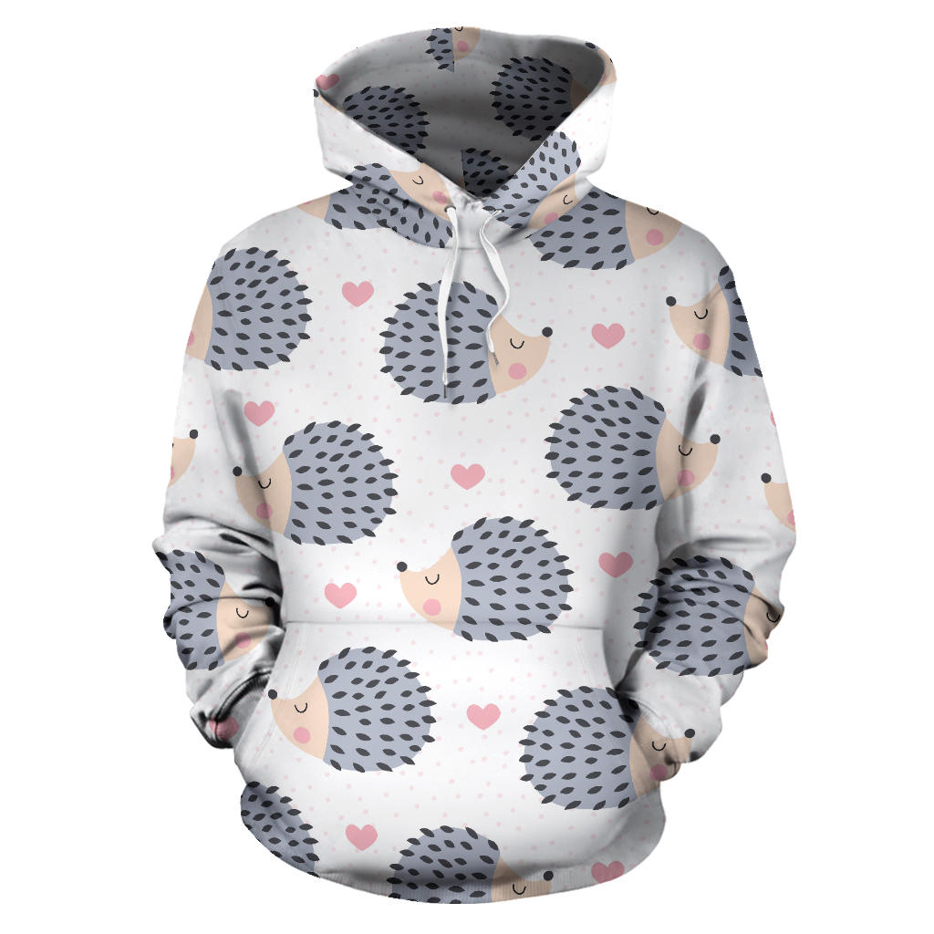 Hedgehog Baby Pattern Print Design 03 Pullover Hoodie