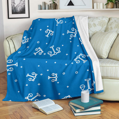 Libra Pattern Print Design 05 Premium Blanket