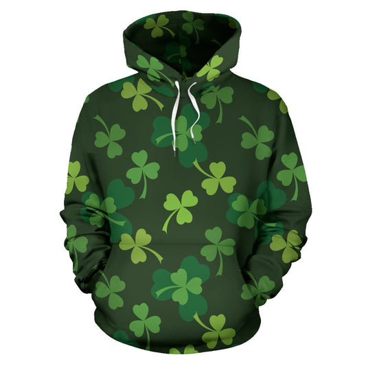 Irish Pattern Print Design 03 Pullover Hoodie