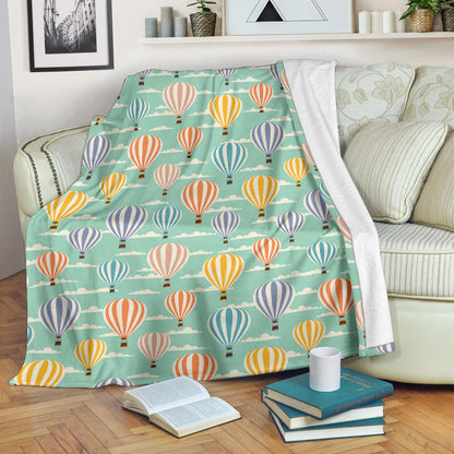 Ballon Pattern Print Design 01 Premium Blanket
