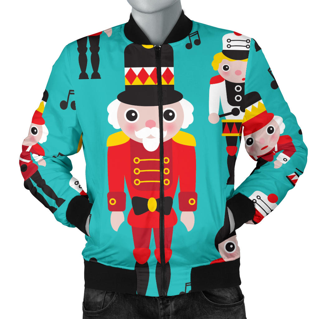 Nutcracker Pattern Print Design A03 Men Bomber Jacket