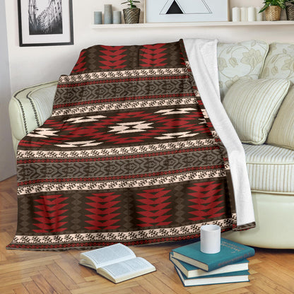 Native Pattern Print Design A03 Premium Blanket