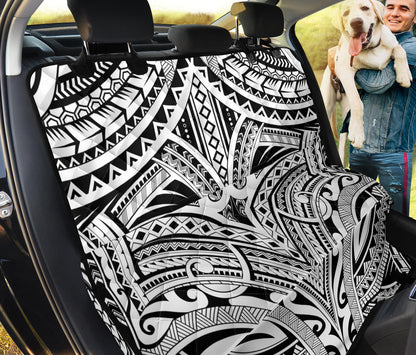 Maori Pattern Print Design 06 Rear Dog Car Seat Cover Hammock