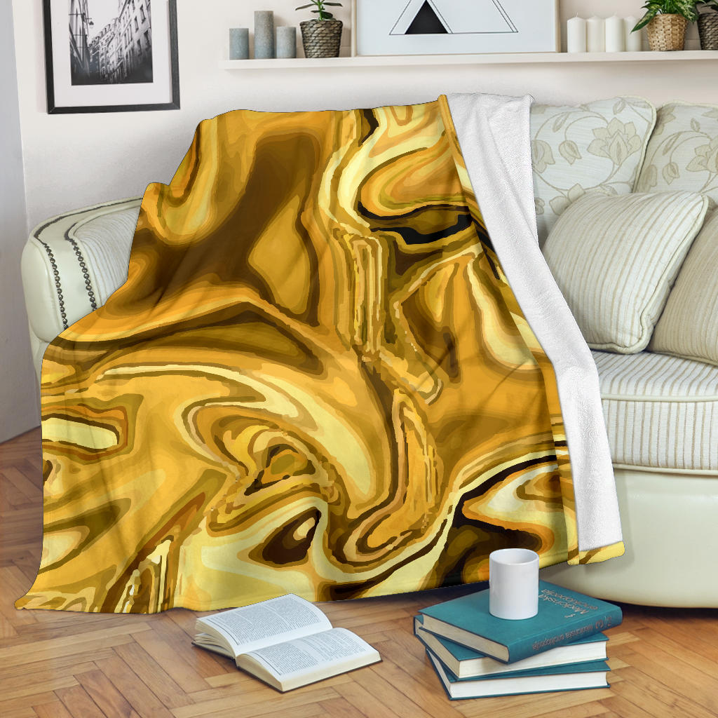 Liquid Pattern Print Design 03 Premium Blanket