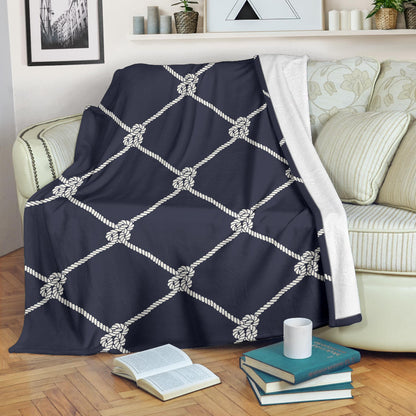 Rope Pattern Print Design A02/Premium-Blanket.jpg Premium Blanket