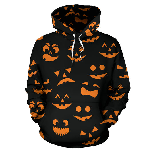 Halloween Pattern Print Design 02 Pullover Hoodie
