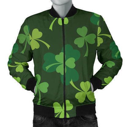 Irish Pattern Print Design 03 Men Bomber Jacket