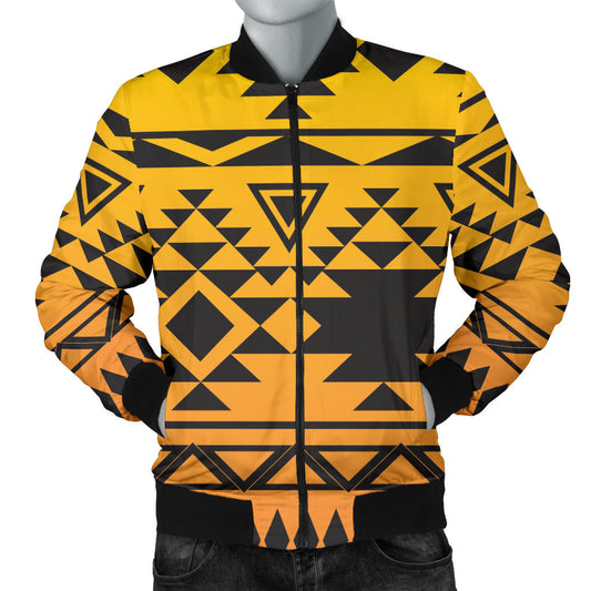 Rastafarian Pattern Print Design A04 Men Bomber Jacket