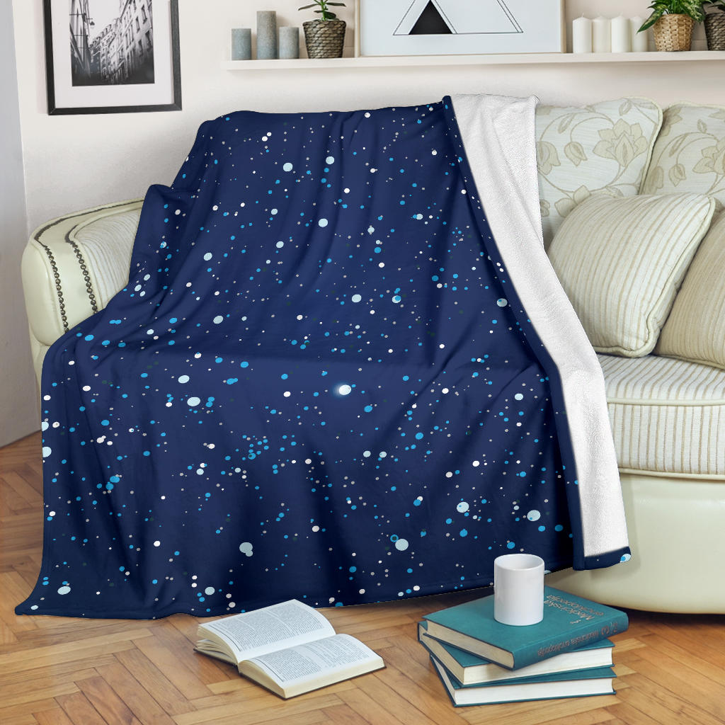 Night sky Pattern Print Design A03 Premium Blanket