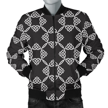 Celtic Pattern Print Design 06 Men Bomber Jacket