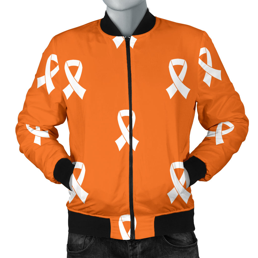 Appendix cancer Pattern Print Design 01 Men Bomber Jacket