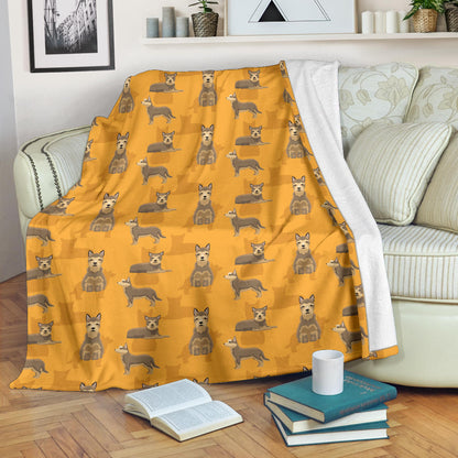Berger Picard Pattern Print Design 01 Premium Blanket