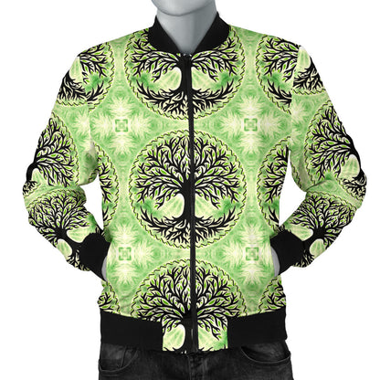 Celtic Pattern Print Design 010 Men Bomber Jacket