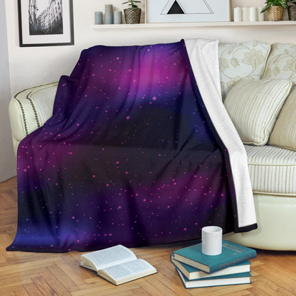 Night sky Pattern Print Design A04 Premium Blanket