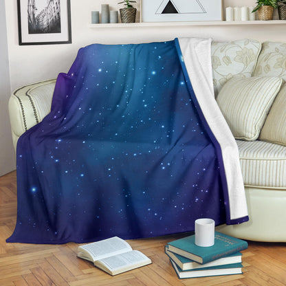 Nebula Pattern Print Design A01 Premium Blanket