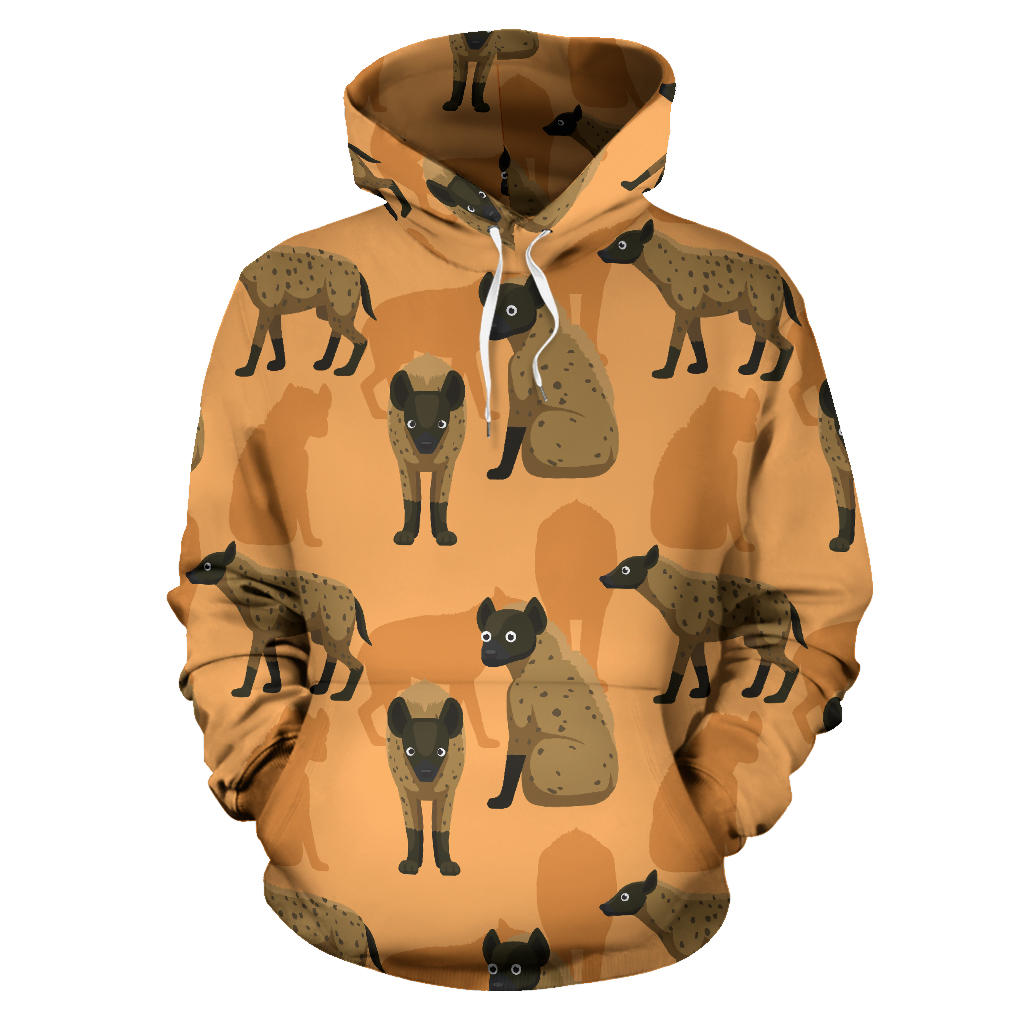Hyena Pattern Print Design 01 Pullover Hoodie