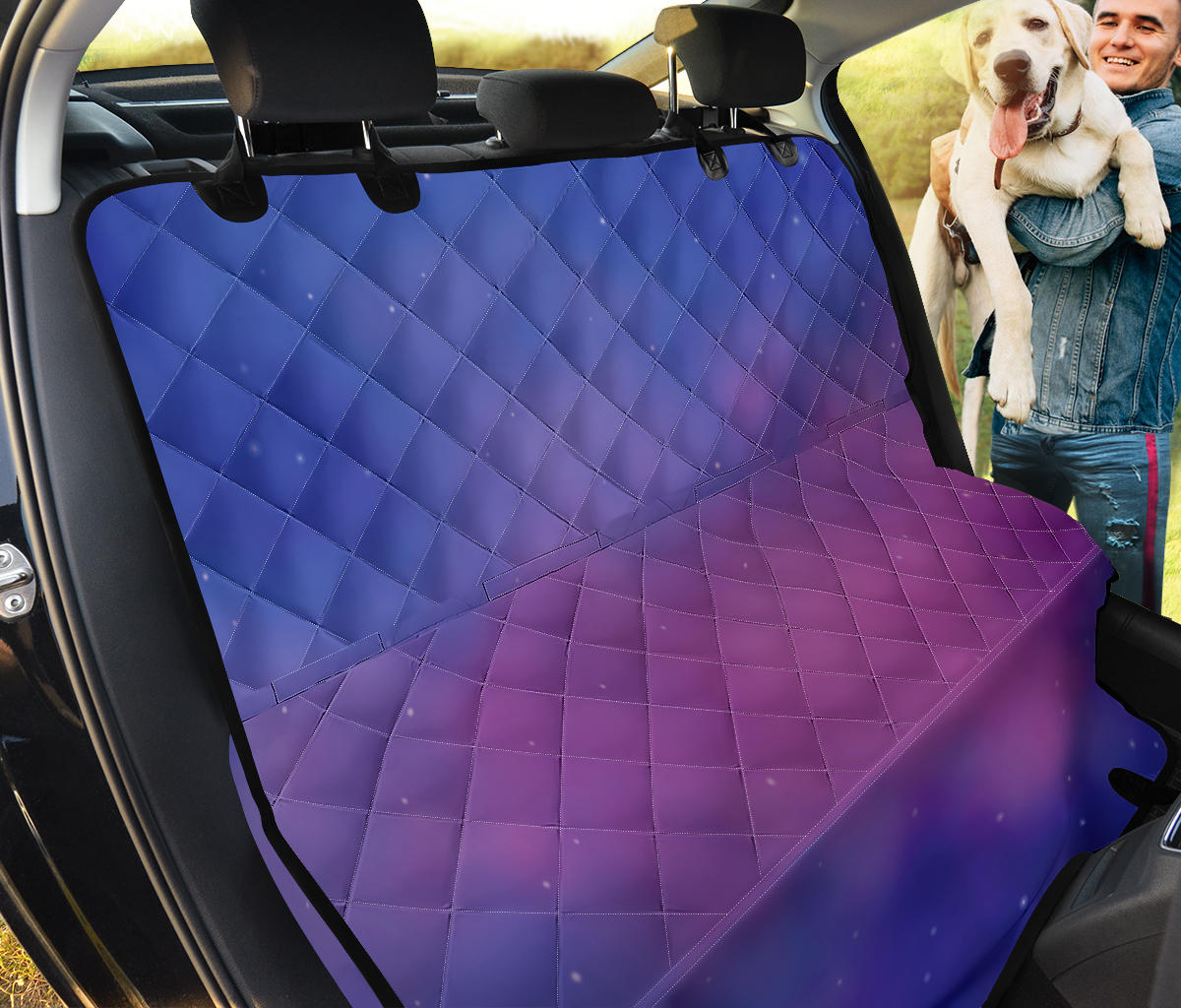 Nebula Pattern Print Design A05 Rear Dog Car Seat Cover Hammock