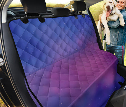 Nebula Pattern Print Design A05 Rear Dog Car Seat Cover Hammock