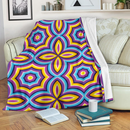 Optical illusion Pattern Print Design A03 Premium Blanket