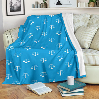 Libra Pattern Print Design 02 Premium Blanket