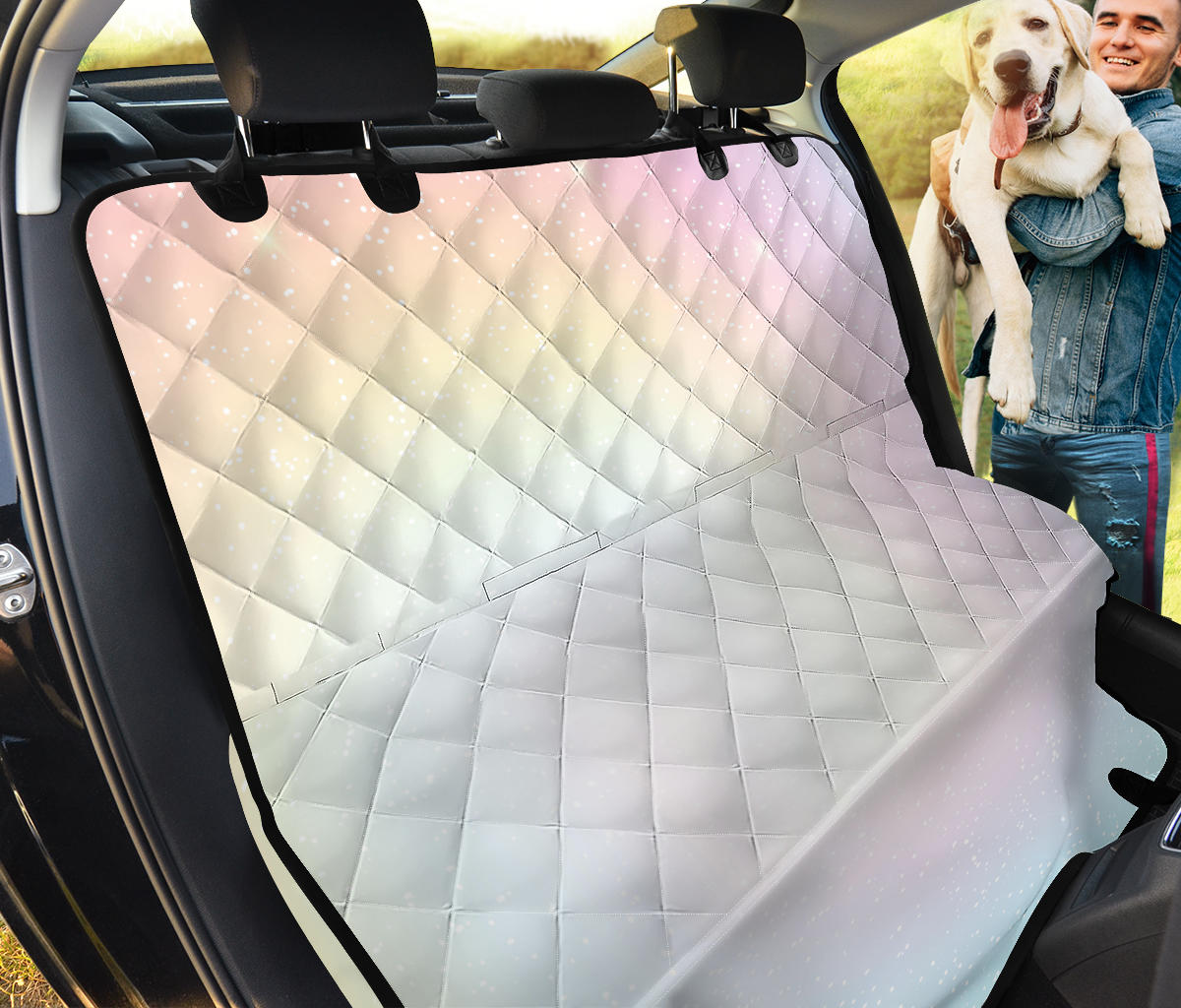 Nebula Pattern Print Design A02 Rear Dog Car Seat Cover Hammock