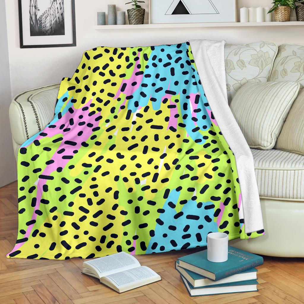 90s Pattern Print Design 2 Premium Blanket
