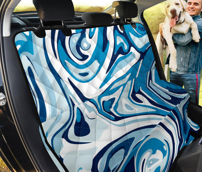 Liquid Pattern Print Design 05 Rear Dog Car Seat Cover Hammock