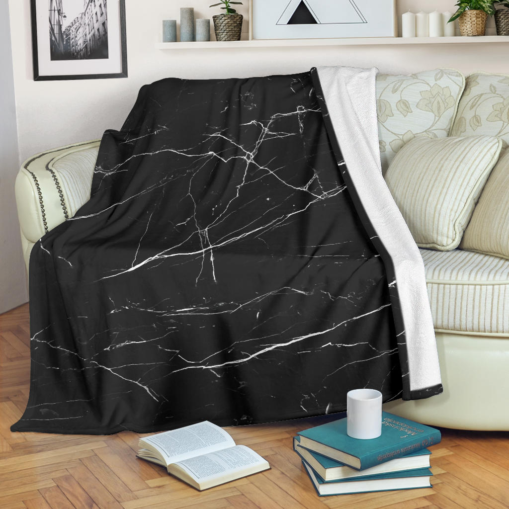 Marble Pattern Print Design 04 Premium Blanket