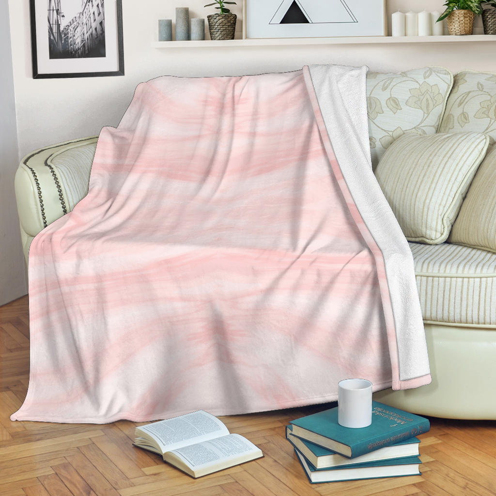 Marble Pattern Print Design 03 Premium Blanket
