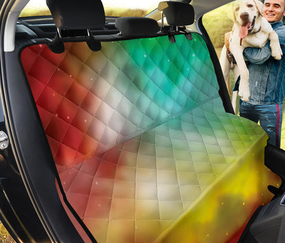 Nebula Pattern Print Design A04 Rear Dog Car Seat Cover Hammock