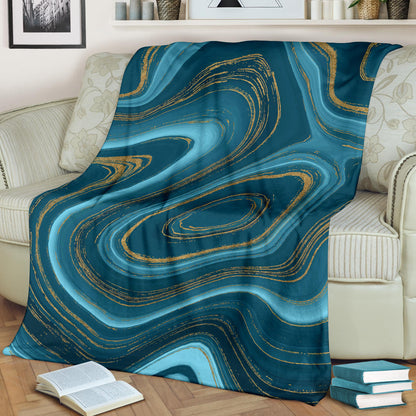 Liquid Pattern Print Design 04 Premium Blanket