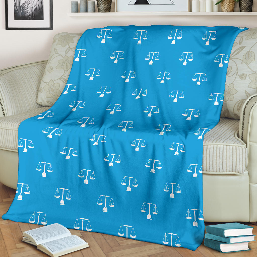 Libra Pattern Print Design 02 Premium Blanket