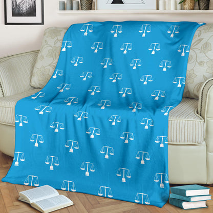 Libra Pattern Print Design 02 Premium Blanket