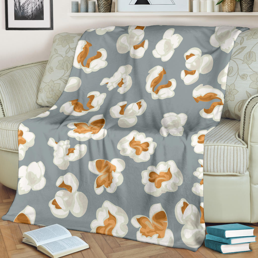 Popcorn Pattern Print Design A05 Premium Blanket