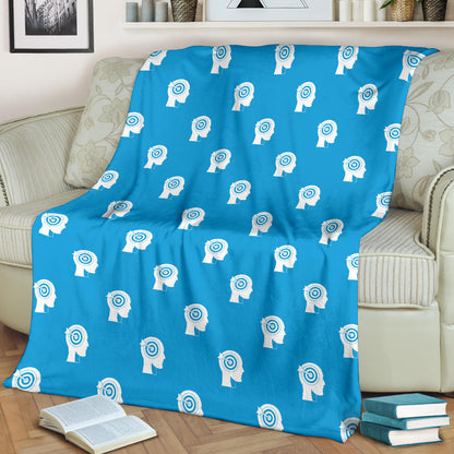 Psychology Pattern Print Design A03 Premium Blanket