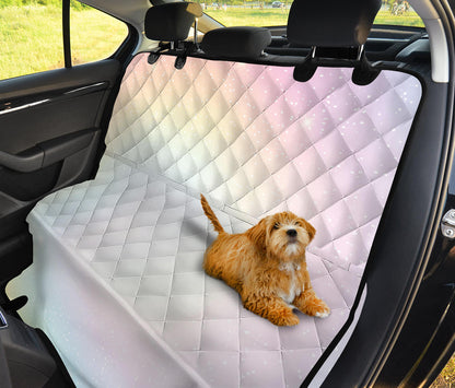Nebula Pattern Print Design A02 Rear Dog Car Seat Cover Hammock