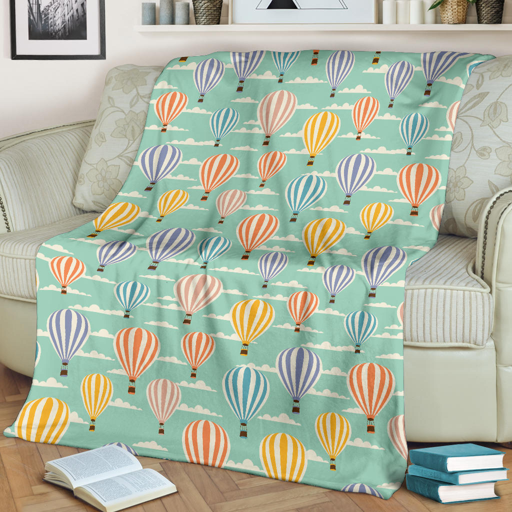 Ballon Pattern Print Design 01 Premium Blanket