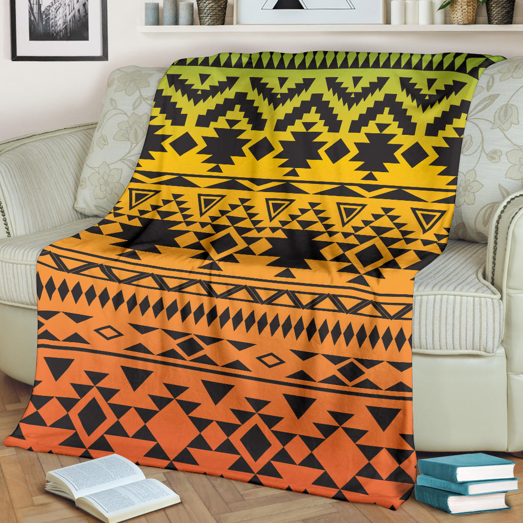 Rastafarian Pattern Print Design A04 Premium Blanket